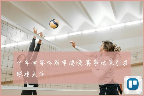 今年世界杯冠军揭晓 赛事结果引发球迷关注